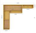 Cozinha Suspensa Thais-Poquema – 1,63m - 1.9/LD 2