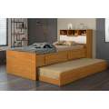 Cama Solteiro Ravena com 2 Gavetas e Cama Auxiliar – Conquista Moveis - 101cm - 6.0/PR 2