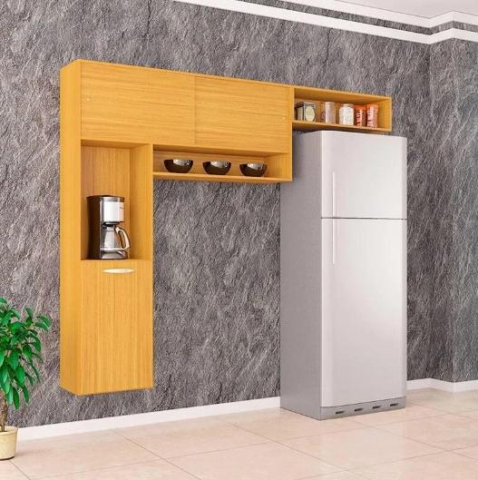 Cozinha Suspensa Thais-Poquema – 1,63m - 1.9/LD