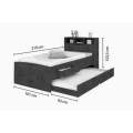 Cama Solteiro Ravena com 2 Gavetas e Cama Auxiliar – Conquista Moveis - 101cm - 6.0/PR 5