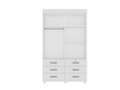 Roupeiro GR Buzios 2P de correr S/Espelho 6G - 1,21m - 6.2/LD 4
