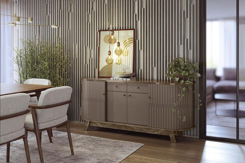 Buffet Mônaco 4P2G - Madetec - 1,83m - 6.8/SR