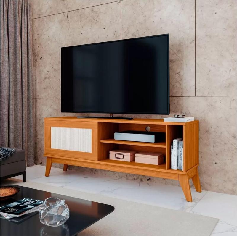 Rack Cayman Cedro – EDN Móveis - 136cm - 2.8/TD