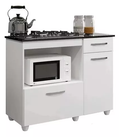 Balcão Violeta para Cooktop 5 Bocas – Kaiki Móveis – 114,5cm - 3.6/CW 3