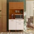 Armário de Cozinha Kit Iziz - 0,90m – 3.2/LD 1