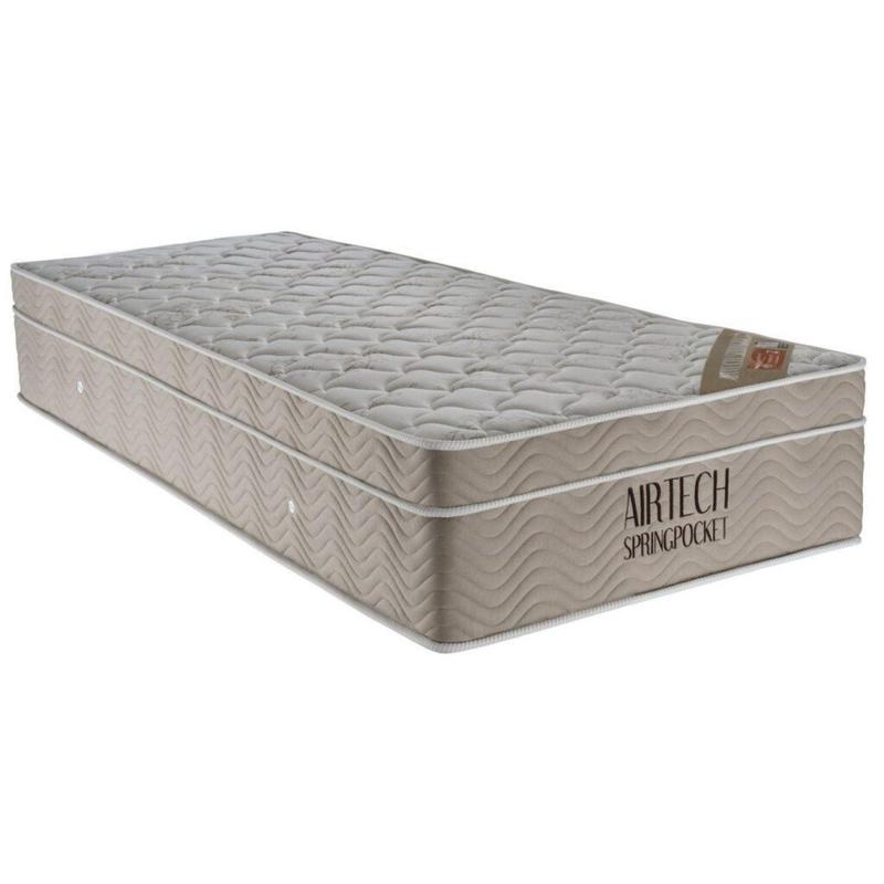 Colchão Solteiro Airtech Springpocket – Ortobom - 25x88x188 - 5.8/TD