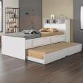 Cama Solteiro Ravena com 2 Gavetas e Cama Auxiliar – Conquista Moveis - 101cm - 6.0/PR 1