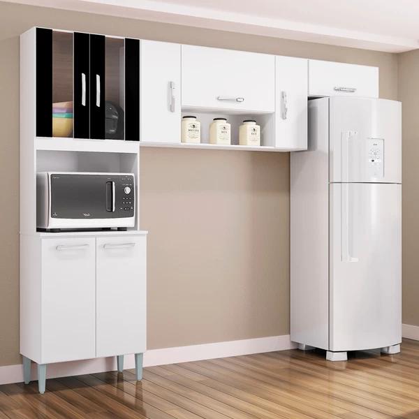 COZINHA COMPACTA LAVINIA 8 PORTAS – POQUEMA – 2,44m - 4.0/CW