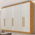 Roupeiro GR Oxford  6P 100%MDF - MÓVEIS EUROPA - 2.10m - 1.2/TD 1