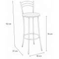 Banqueta Petra 1B700 – Kappesberg – 35cm – 9.7/TD 3