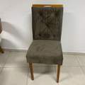 Mesa Alegra 120x78 tampo de madeira sem vidro c/ 4 Cadeiras Yasmim – JCM Movelaria + KM Decor - 9.3/TD 2