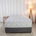 Box Casal Universal Gazin + Colchão Casal Carbon Molas Ensacadas - 1.38m - 9.5/RF 2