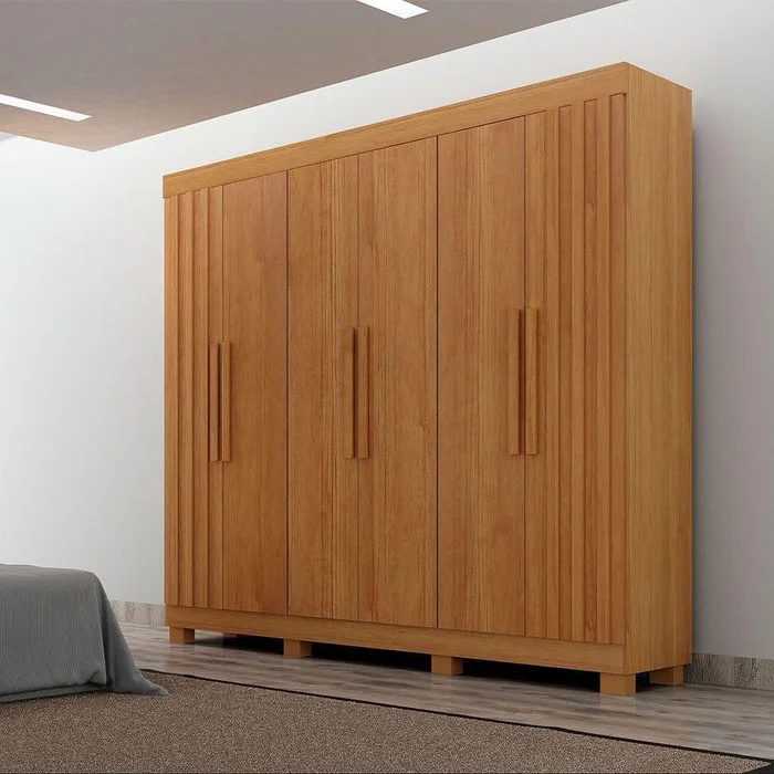 Guarda-Roupa Delta 6 Portas 100%MDF – Leifer – 178cm – 8.1/CW