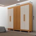 Guarda-Roupa Delta 6 Portas 100%MDF – Leifer – 178cm – 8.1/CW 3