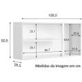 Armário Aéreo 3 Portas Múltipla 6009590 – Bertolini – 105cm – 2.2/TD 4