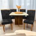 Mesa Salinas 120x80 com 4 Cadeiras Yasmim – Avalon Decor + KM Decor – 8.1/TD 1