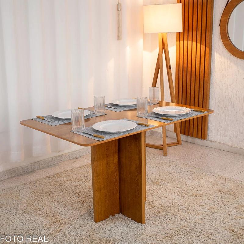 Mesa de Jantar Salina Tampo Londres - 120x80 - Cel Móveis - 2.1/RF