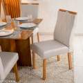 Mesa de Jantar Salina Tampo Londres 120x80 4 Cadeiras Lisboa - Art Assento - 8.5/RF 3