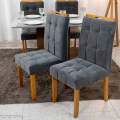 Mesa de Jantar Moscou + 4 Cad Londres - Minasplac - 0.90m - 8.7/RF 6