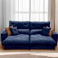 Estofado Sofa Aquiles/Gran Bello 2.10m Linho Retratil/Reclinavel D33 Molas Ensacadas - 1.6/RF 4