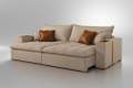 Estofado Sofá Cama Belize - Confort Lar Estofados - 2.20m - 1.9/SR 1