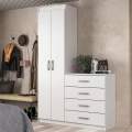 Comoda Sapateira Larissa 4G 2P - Evidencia - 1.03m - 3.1/PR 1