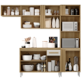 Cozinha Completa Vitória - ARAMÓVEIS - 2.40m - 6.4/TD 2