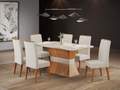 Mesa Eve 180 + 6 Cadeiras Safira - Viero - 1.6/SR 1