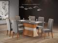 Mesa Eve 180 + 6 Cadeiras Safira - Viero - 1.6/SR 2
