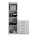 Comoda Sapateira Larissa 4G 2P - Evidencia - 1.03m - 3.1/PR 2