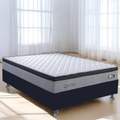 Colchão Casal Qatar D28 + Base Box Simples - DESIGN COLCHÕES/ALTO NÍVEL - 6.8/RF 1