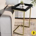 Mesa de Apoio 4774 Luxo c/Espelho Pés Bronze - JB Bechara - 0.41m - 1.3/RF 2
