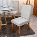 Mesa de Jantar Atlanta Redonda 120cm Diam + 4 Cad Genova - Minasplac - 1.5/RF 4