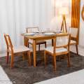Mesa de Jantar Londrina 120x80 + 4 Cad. Dubai - Rufato/Art Assento - 1.7/RF 2