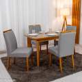 Mesa de Jantar Londrina 120x80 + 4 Cad. Isabela - Rufato/Art Assento - 9.2/RF 2