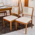 Mesa de Jantar Londrina 120x80 + 4 Cad. Dubai - Rufato/Art Assento - 1.7/RF 6