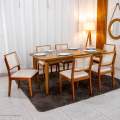 Mesa de Jantar Londrina 180x90 + 6 Cad. Dubai - Rufato/Art Assento - 2.4/RF 1