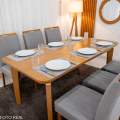 Conjunto Mesa de Jantar Londrina + 6 Cadeiras Isabela - Rufato/Art Assento - 1.80m - 1.3/RF 5