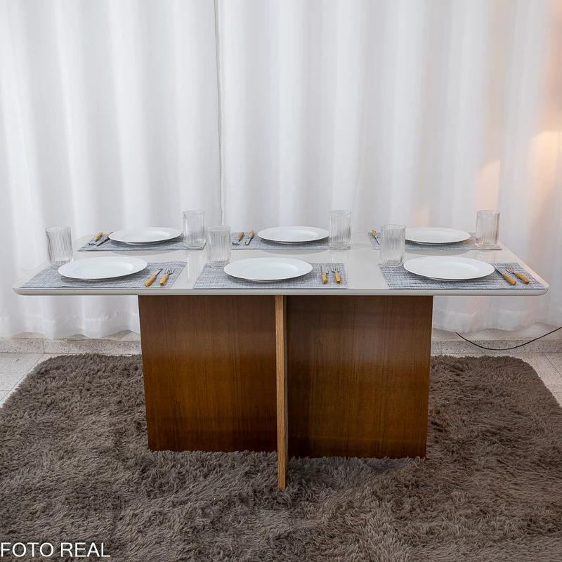 Mesa de Jantar Moscou 160x80 - Minas Plac - 5.4/RF