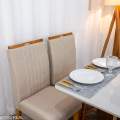 Mesa de Jantar Moscou + 4 Cad Atlanta - Minasplac - 0.90m - 8.7/RF 4