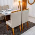 Mesa de Jantar Moscou + 4 Cad Atlanta - Minasplac - 0.90m - 8.7/RF 5