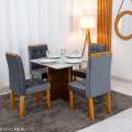 Mesa de Jantar Moscou + 4 Cad Londres - Minasplac - 0.90m - 8.7/RF 5