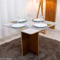 Mesa de Jantar Moscou - Minasplac - 0.90x0.90m - 3.2/RF 1