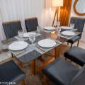 Mesa de Jantar Pedro + 6 Cadeiras Lisboa - Art Assento - 1.60m - 1.7/RF 3