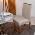 Mesa de Jantar Siena Redonda 100cm Diam + 4 Cad Atlanta - Minasplac - 1.0/RF 5