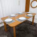 Mesa de Jantar Londrina 180x90 + 6 Cad. Dubai - Rufato/Art Assento - 2.4/RF 9