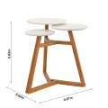 Mesa Lateral Classic 3 Tampos - Tebarrot - 0.67m - 1.8/RF 5