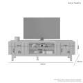 Rack Triunfo para TV até 70 Polegadas - JCM - 2.00m - 4.9/RF 3