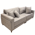 Estofado Sofá Living Montes Claros 3048 - LUFER ESTOFADOS - 2.16m - 1.5/TD 4