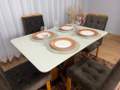 Mesa de Jantar Madri + 4 Cadeiras Londres - Minas Plac - 1.20m - 1.0/LD 6